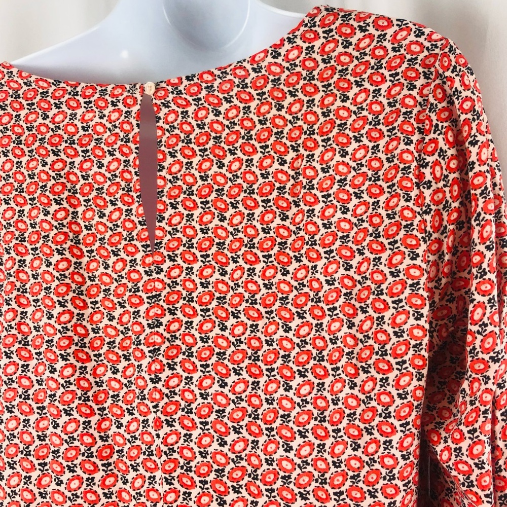 Old Navy Rayon floral high waisted long sleeve mini dress MP & S - Picture 9 of 16